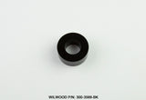 Wilwood spacer bracket .640 LG GP300C H-D rear 11.50 dia rotor black