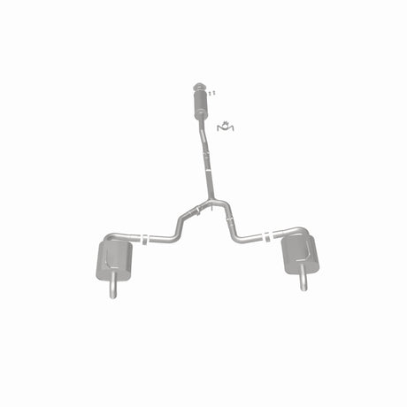 BRExhaust 19-25 Nissan Altima 2.5L Direct-Fit Replacement Exhaust Kit