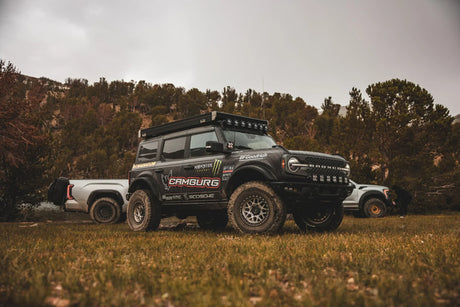 Camburg 21-25 Ford Bronco 21-25 Trail Series L/T Kit w/ Axles (BILLET XJ UCA) (GOLD)