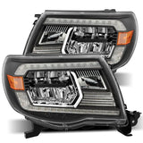 AlphaRex 05-11 Toyota Tacoma LUXX Crystal Headlights (Plank Style)