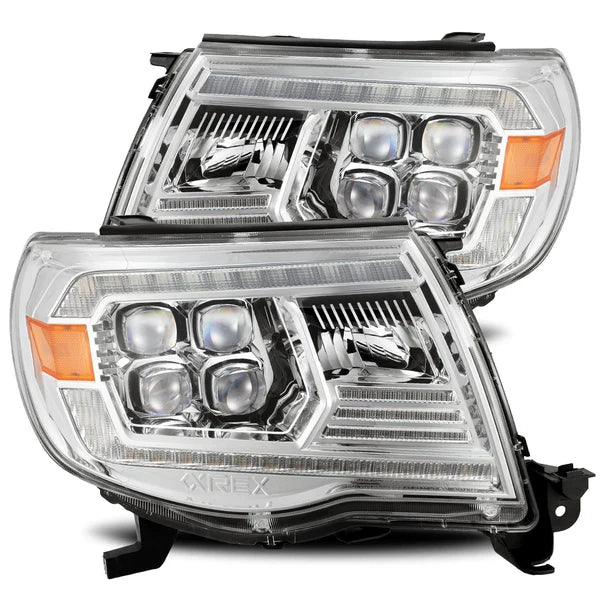 AlphaRex 05-11 Toyota Tacoma NOVA-Series LED Projector Headlights (Plank Style)