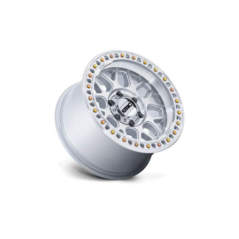KMC GRS 18X8.5 6X135 87 +0 G-SLV MACH-FC