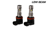 Low Beam LED Headlight Bulbs for 2007-2015 Chevrolet Silverado (pair)