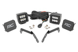 LED Light Kit | Ditch Mount | 2" Black Pair | Spot | Chevy 1500 & Chevy/GMC 2500HD/3500HD (07-14)