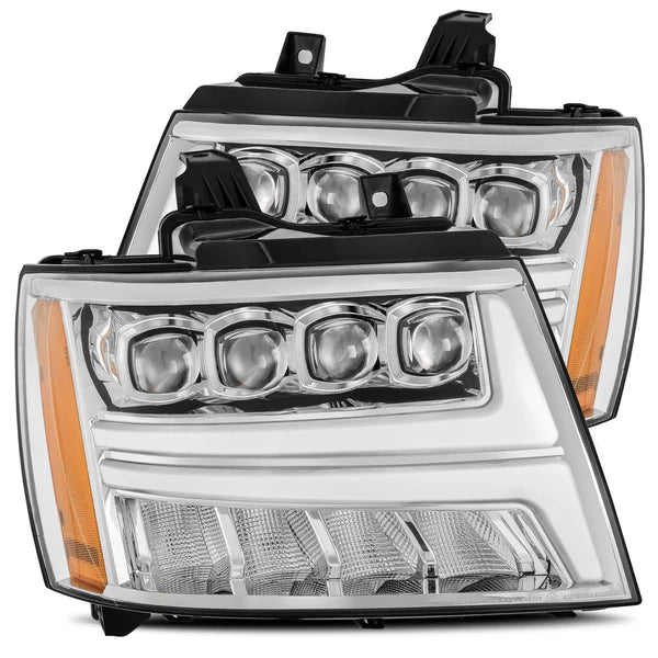 AlphaRex 07-14 Chevy Tahoe/Suburban / 07-13 Avalanche NOVA-Series LED Projector Headlights (Plank Style)