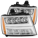 AlphaRex 07-14 Chevy Tahoe/Suburban / 07-13 Avalanche NOVA-Series LED Projector Headlights (Plank Style)