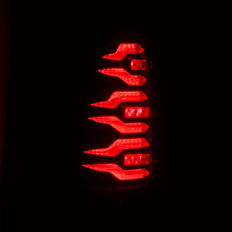 AlphaRex 14-21 Lexus GX470 Luxx-Series LED Tail Lights -Black