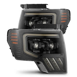 AlphaRex 09-14 Ford F-150 LUXX-Series LED Projector Headlights (Plank Style)