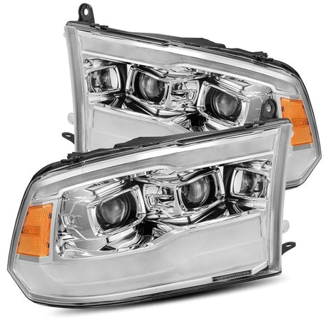 AlphaRex 09-18 Ram 1500/2500/3500 PRO-Series Projector Headlights (Plank-Style DRL)