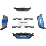 Timbren 15-20 Ford F-150/Lobo BES Severe Duty Semi-Metallic Brake Pads - Rear