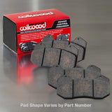 Wilwood pad D0045-10 street perf axle set