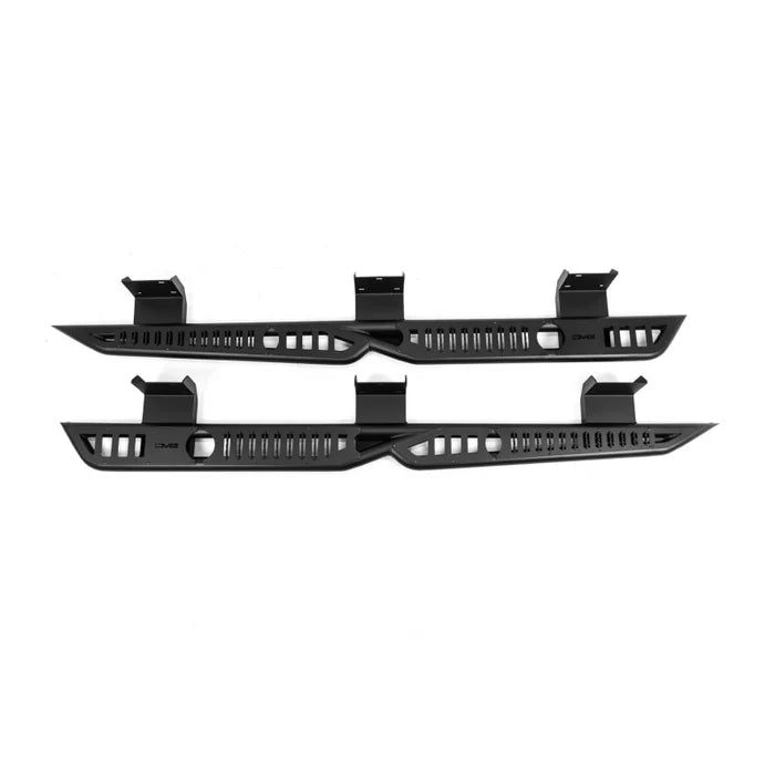 DV8 Offroad 19-25 RAM 1500 Crew Cab OE Plus Side Steps - Black Steel