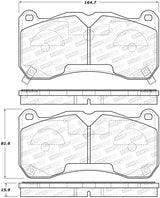 StopTech Street Brake Pads - Front