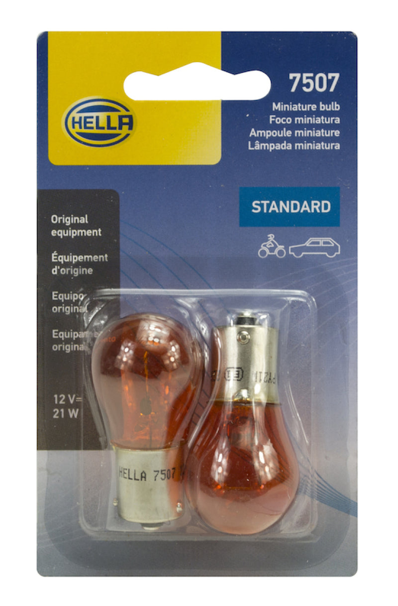 Hella Bulb 7507 12V 21W Bau15S S8 Namber (2)