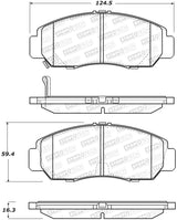 StopTech Street Brake Pads - Rear
