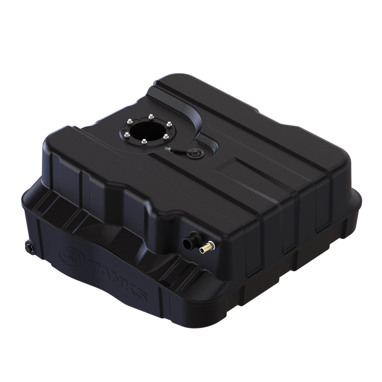 S&B 40 Gallon (After Axle) High-Capacity Fuel Tank 2000-2010 Ford Powerstroke 7.3L, 6.0L, 6.4L Cab Chassis