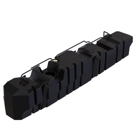 60 Gallon High-Capacity Fuel Tank for 1999-2010 Ford Powerstroke 7.3L, 6.0L, 6.4L Crew Cab & Ext Cab Long Bed