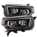 AlphaRex 10-13 Toyota 4Runner LUXX-Series LED Projector Headlights (Plank Style)