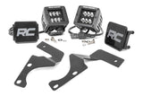 LED Light Kit | Ditch Mount | 2" Black Flood Pair | Toyota 4Runner (10-24)