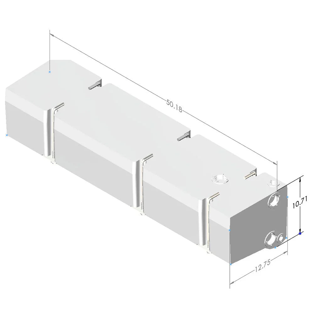 22 Gallon Driver Side Undercarriage Fresh Water Tank 2007-2026 Mercedes Sprinter 144" & 170" Wheelbase