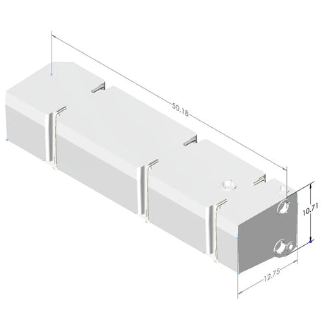 22 Gallon Driver Side Undercarriage Fresh Water Tank 2007-2026 Mercedes Sprinter 144" & 170" Wheelbase