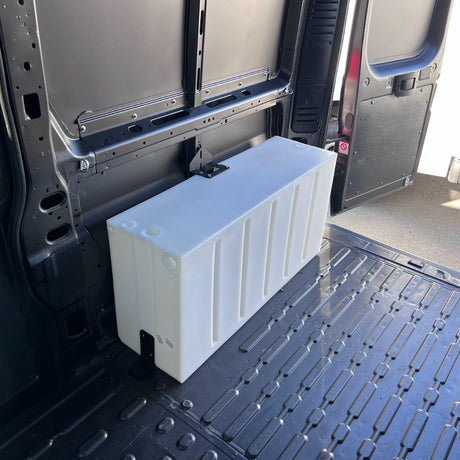 39 Gallon Wheel Well Water Tank For 2013-2026 Dodge / Ram Promaster 1500, 2500, 3500 136", 159", And 159" EXT (Both Sides)