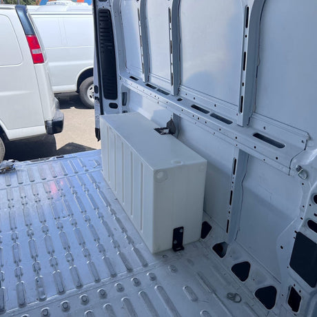 39 Gallon Wheel Well Water Tank For 2013-2026 Dodge / Ram Promaster 1500, 2500, 3500 136", 159", And 159" EXT (Both Sides)