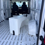 39 Gallon Wheel Well Water Tank For 2013-2026 Dodge / Ram Promaster 1500, 2500, 3500 136", 159", And 159" EXT (Both Sides)