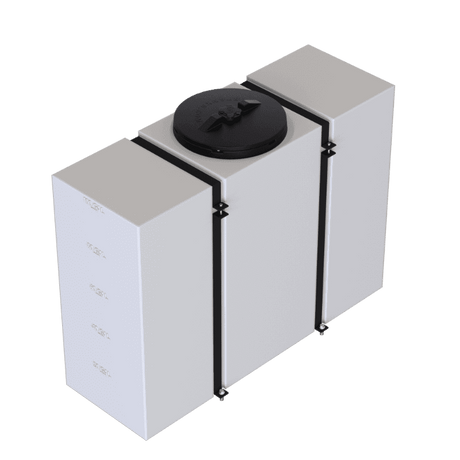 100 Gallon Slim Detail Tank With Straps