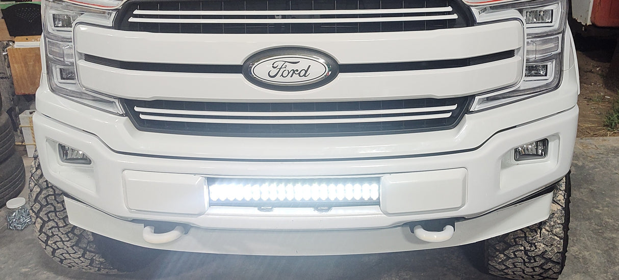KD Fabworks 2018-2019 Ford F-150 20" Light Bar Bumper Brackets