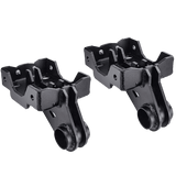 Under Axle Bar Mount, 3 1/2in & 4in Axle, U-Bolts Down