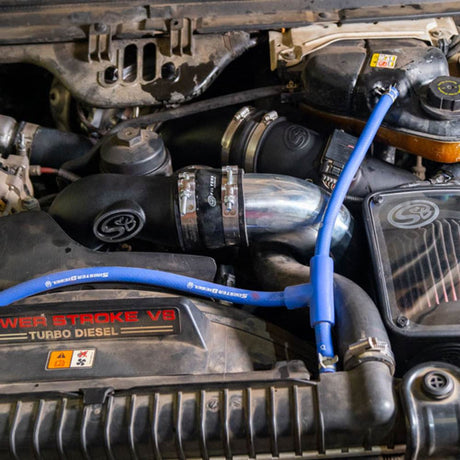 Intake Elbow with Cold Side Intercooler Piping & Boots for 2005-2007 Ford Powerstroke 6.0L