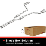 BRExhaust 2015-2023 Dodge Challenger 3.6L Direct-Fit Exhaust System Kit