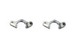 EVO MFG 2007-2018 Jeep Wrangler JK Front Double Throwdown Axle Mounts, Stock 2.5" Tube
