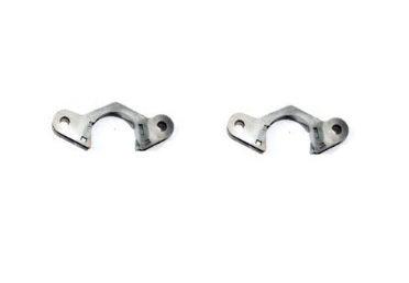 EVO MFG 2007-2018 Jeep Wrangler JK Front Double Throwdown Axle Mounts, Stock 2.5" Tube
