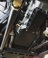 EVO MFG 2007-2018 Jeep Wrangler JK JKeep K EVO LONG ARM COMPATIBLE TRANSCROSSMEMBER EXHAUST SKID, BLK