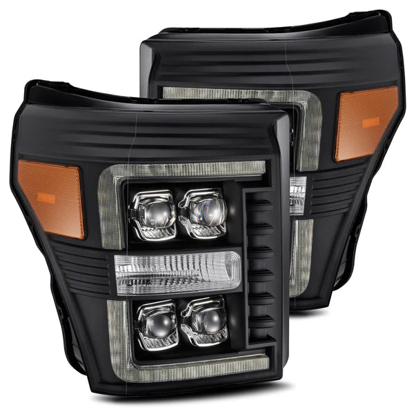 AlphaRex 11-16 Ford F-250/F-350 Super Duty NOVA-Series LED Projector Headlights