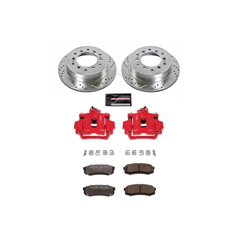 Power Stop 03-09 Toyota 4Runner Rear Z36 Truck & Tow Brake Kit w/Calipers