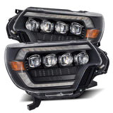 AlphaRex 12-15 Toyota Tacoma NOVA-Series LED Projector Headlights (Plank Style)