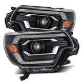 AlphaRex 12-15 Toyota Tacoma PRO-Series Projector Headlights (Plank Style)