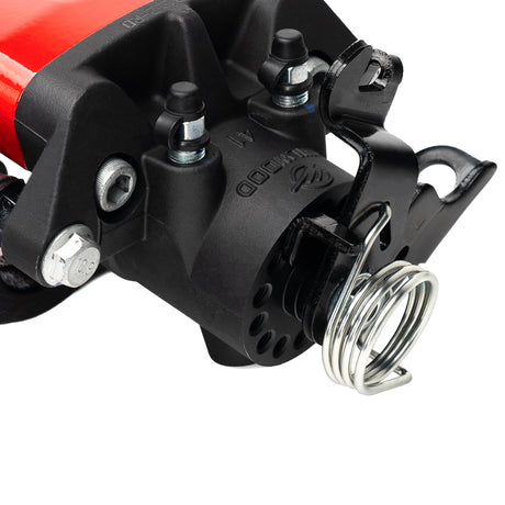 Wilwood Caliper-Combination Parking Brake- CPB - R/H - Red - 0.38in Disc