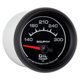 AutoMeter Gauge Oil Temp 2-1/16in. 140-300 Deg. F Electric Es