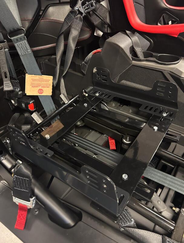 PRP Polaris RZR PRO XP / PRO R / Turbo R Composite Seat Mount Kit w/ Fixed Base - Pair