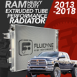 2013-2018 Dodge Ram 2500 3500 6.7L Cummins Diesel 4 Row Extruded Tube Aluminum Radiator