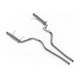 MBRP 11-14 Ford Mustang GT 5.0L Dual Split Rear Race Version AL 3in Cat Back Exhaust System