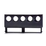 Autometer 87-95 Jeep Wrangler YJ Black Cluster Bezel - Holds Five 2-1/16in Gauges