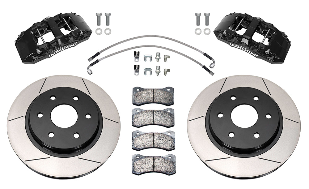Wilwood 10-14 Ford F-150 Raptor Aero6-DM Front Brake Kit - Slotted