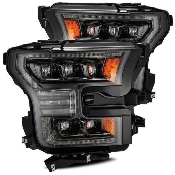 AlphaRex 17-20 Ford Raptor NOVA-Series LED Projector Headlights