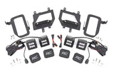 LED Light Kit | Fog Mount | Dual 2" Black Pairs | Spot | Ford F-150 (15-17)