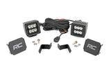 LED Light Kit | Ditch Mount | 2" Black Pair | Spot | Ford F-150 (15-25)/F-150 Lightning (22-25)